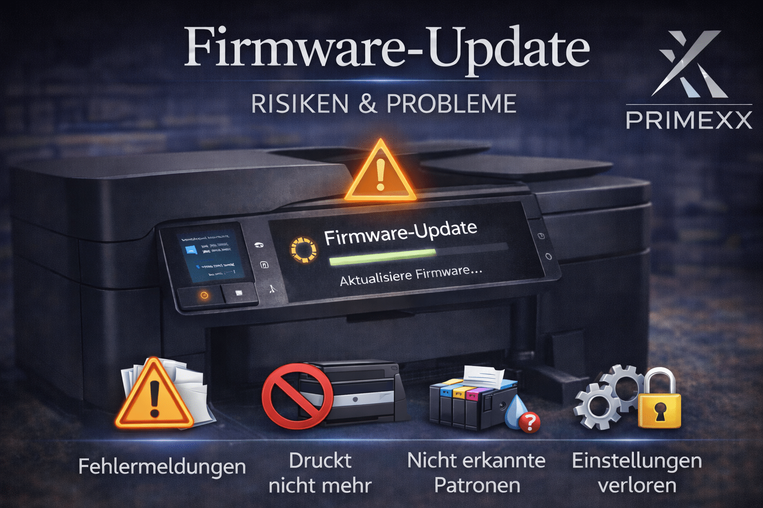 Firmware Update beim Drucker - Risiken und Probleme bei Laserdruckern erklärt