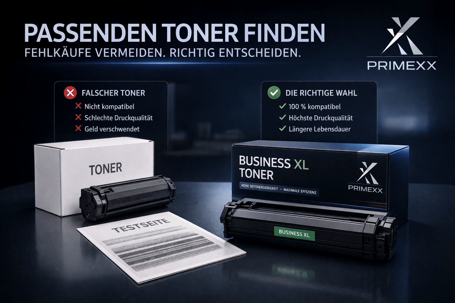 Passenden Toner finden für Drucker Kartusche richtig auswählen