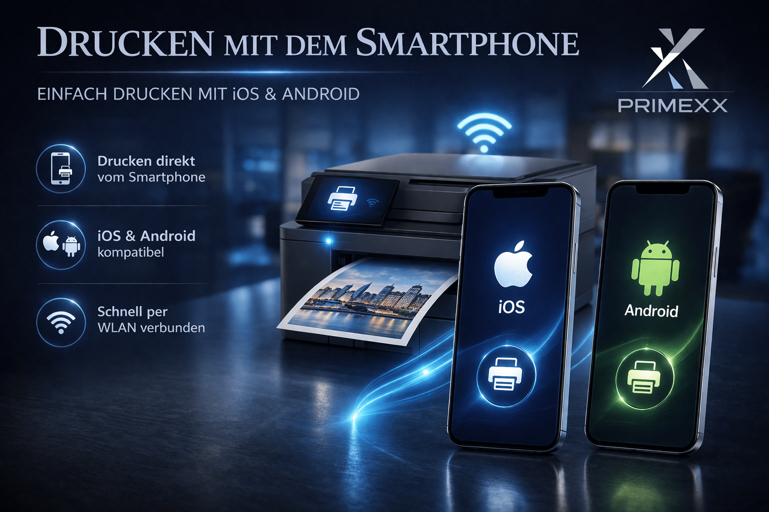 Drucken vom Smartphone