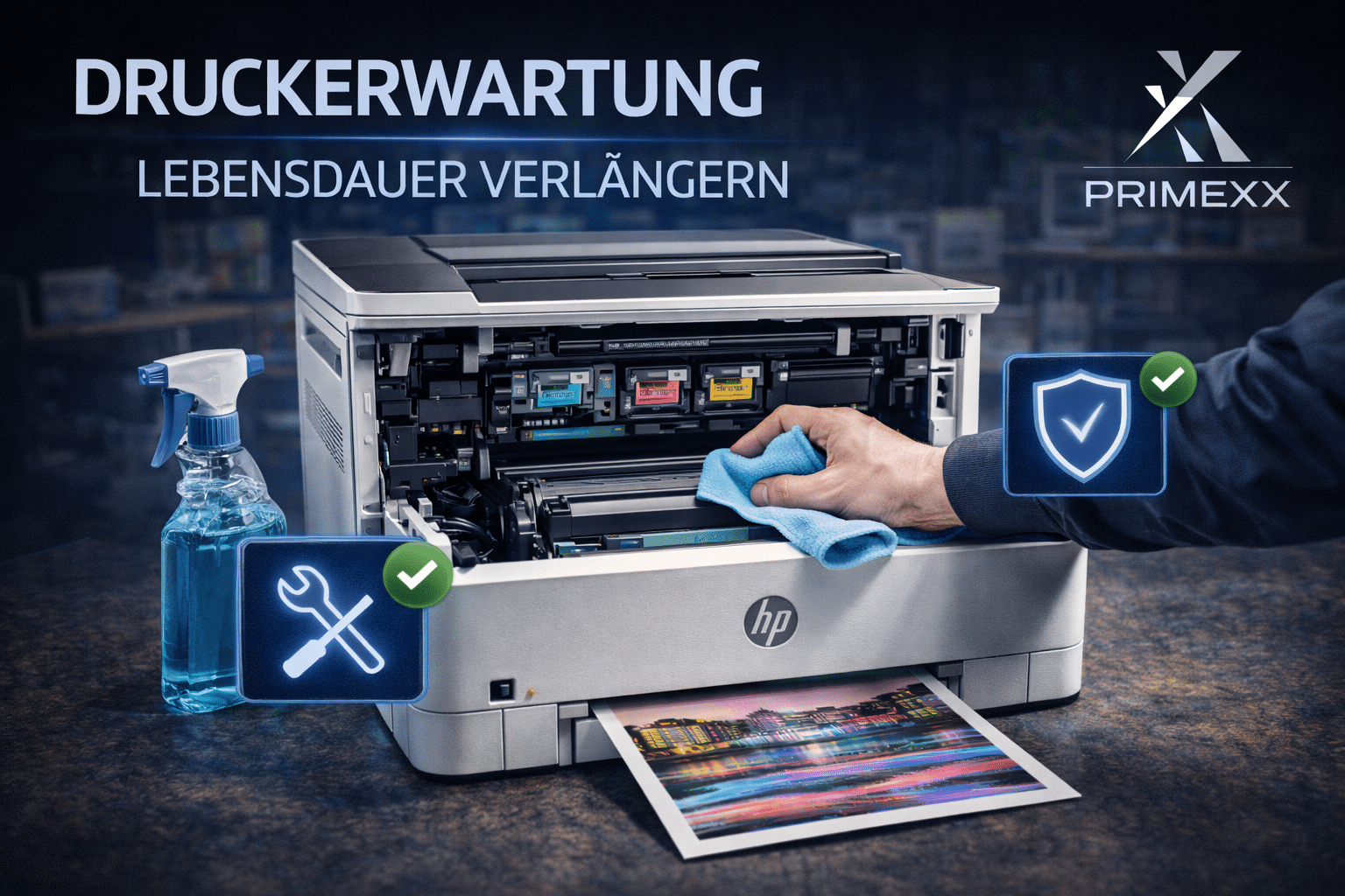 Druckerwartung leicht gemacht – Tipps zur Pflege und Reinigung für längere Lebensdauer