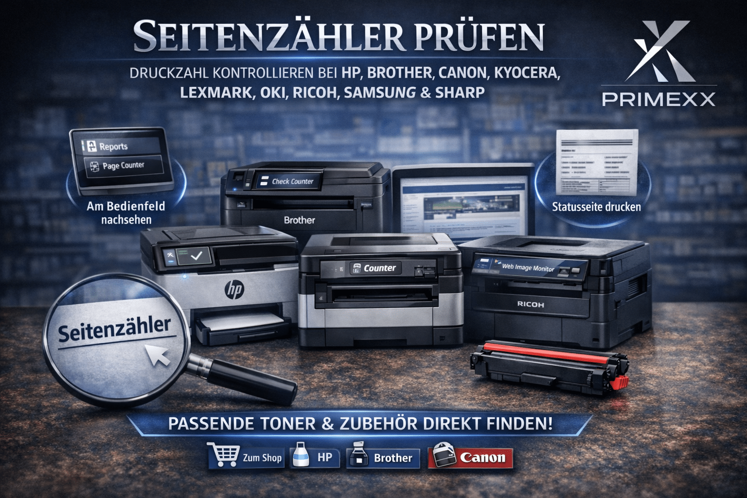 Seitenzähler / Druckjournal